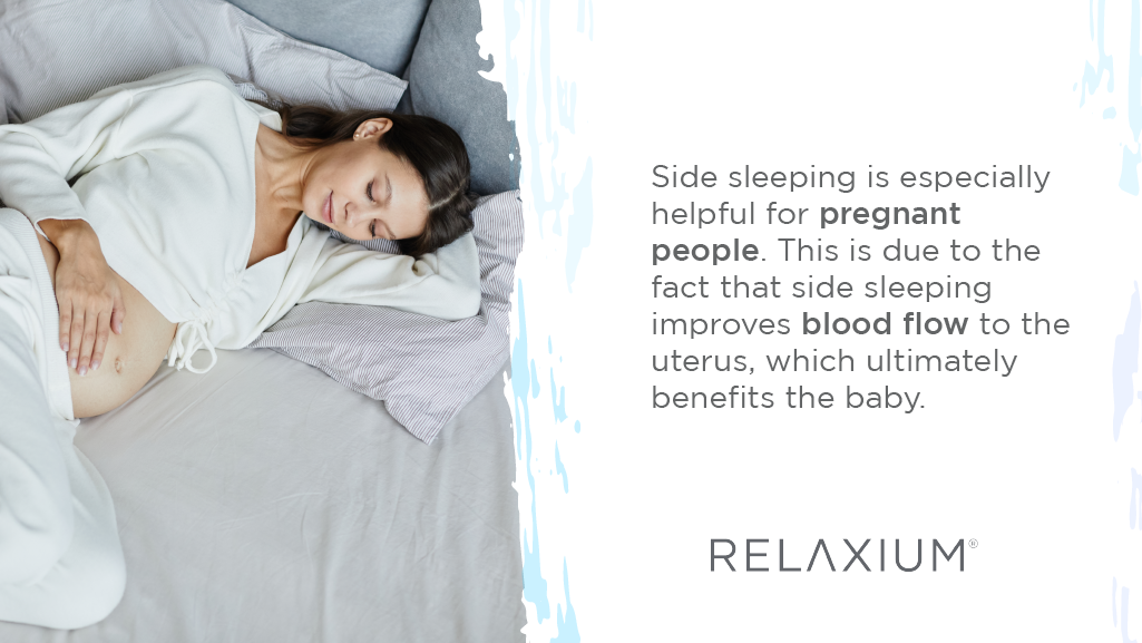 side sleeping is helpful for pregnant 